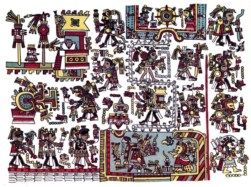 Detail from the Codex Zouche-Nuttall