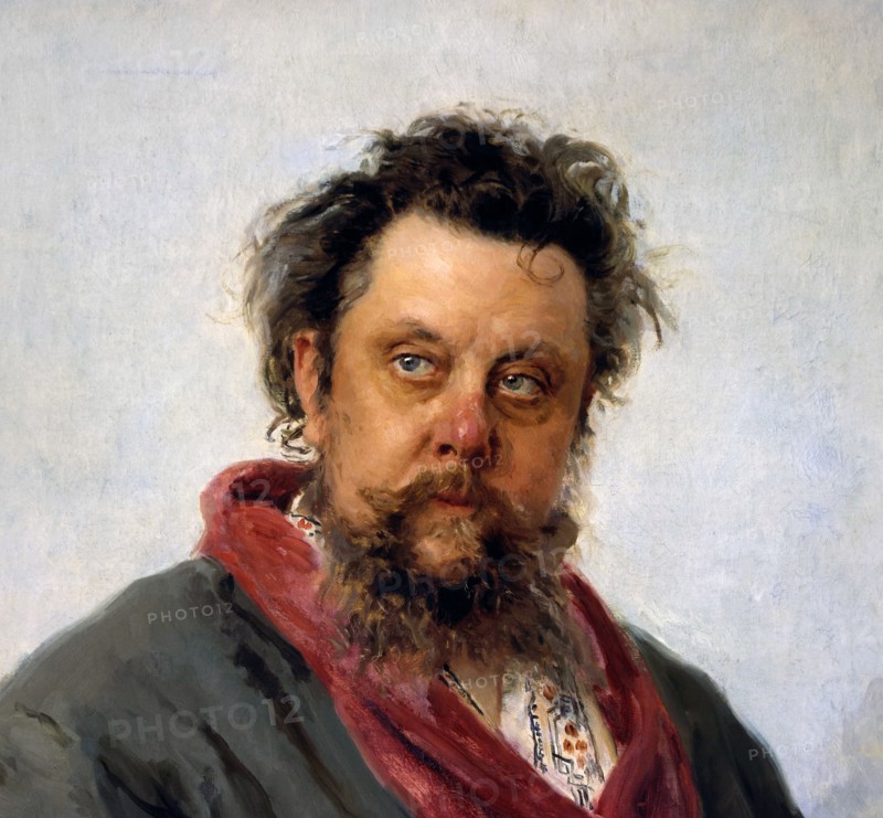 Portrait of Modest Petrovich Mussorgsky