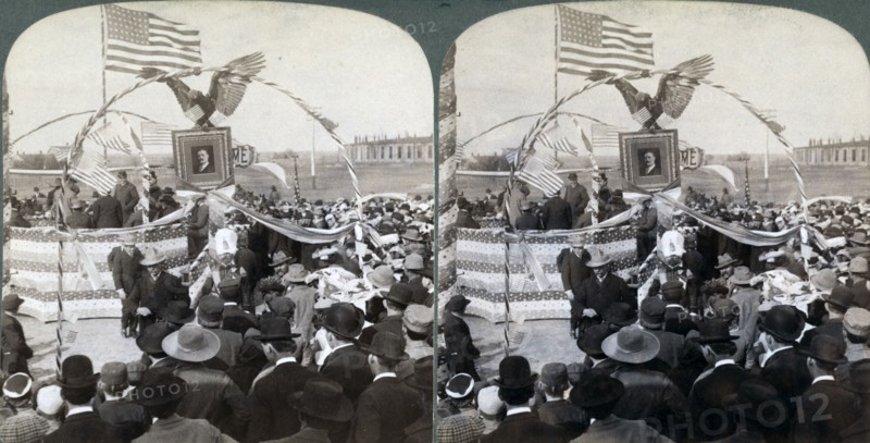 President Roosevelt's reception in Kansas