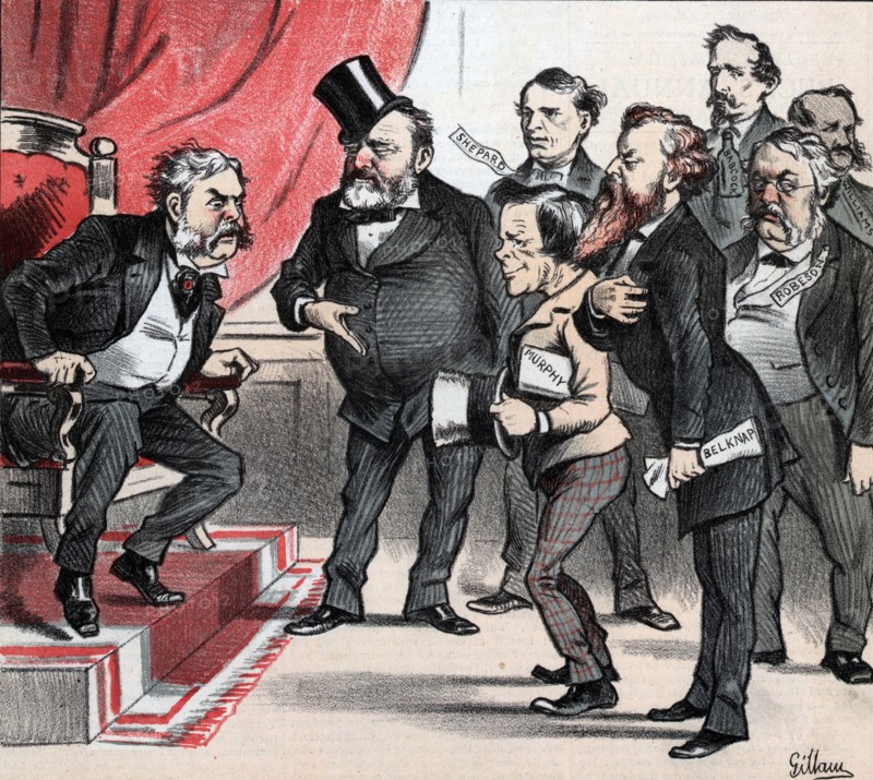 Ulysses Grant recommending some friends to President Arthur