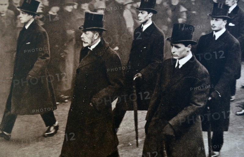 Queen Alexandra (mother of George V) funeral.