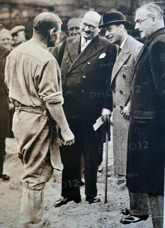 The Duke of York (later King George VI)