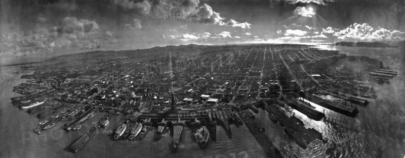San Francisco after the devastating earthquake.