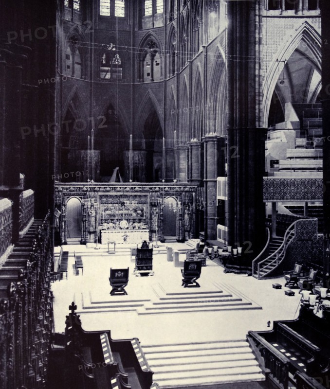 Photograph of the Coronation Chairs