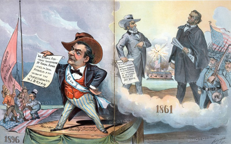 History repeats itself by Louis Dalrymple, 1896.