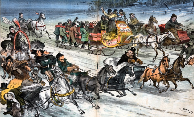 Passing everything on the road by Joseph Ferdinand Keppler