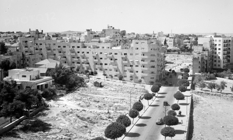 Aerial photograph of Jerusalem