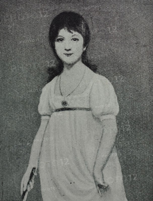 Portrait of a young Jane Austen