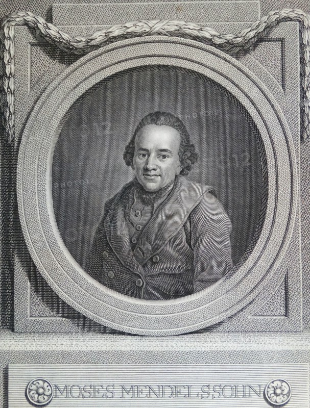 Moses Mendelssohn (1729 – 1786) German Jewish philosopher