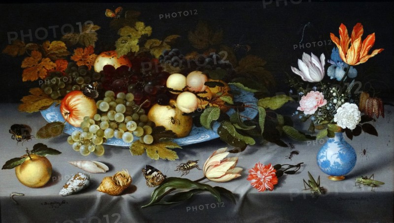 Still life with Fruit and Flowers