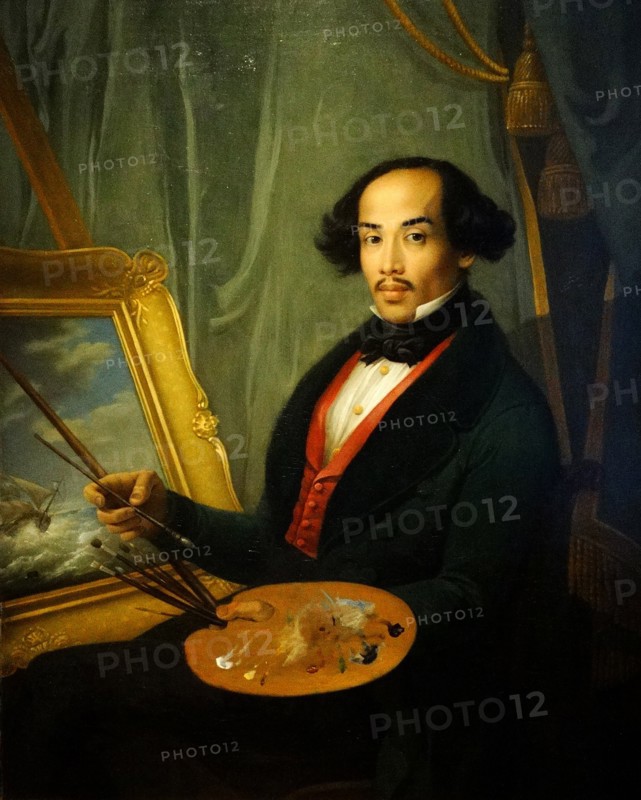 Portrait of Raden Syarif Bustaman Saleh