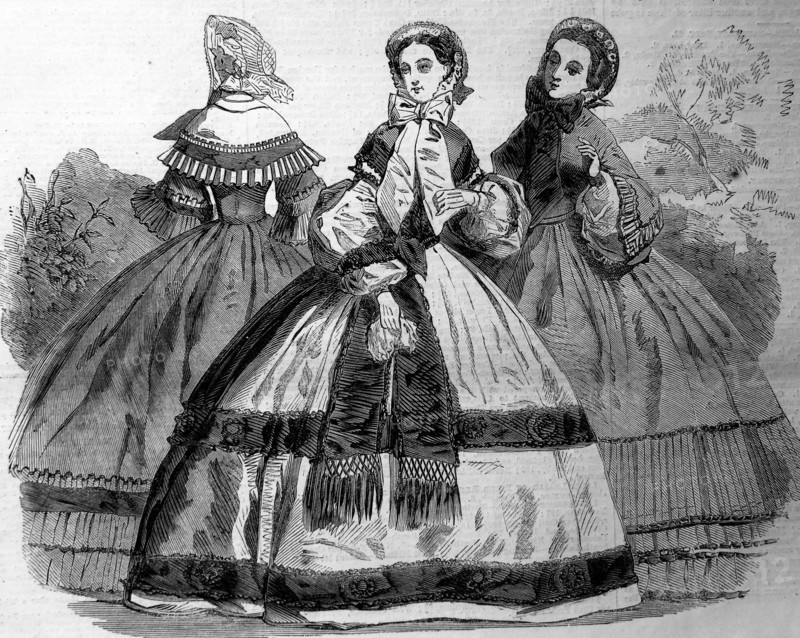 Paris fashions for October.