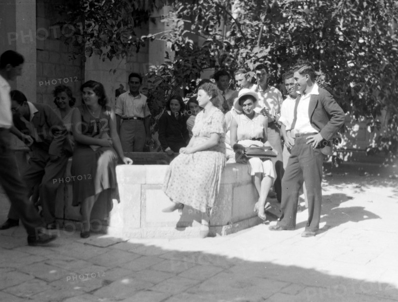 Photograph of Zionist activities in Palestine