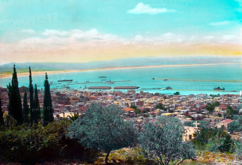 Colour photograph of Haifa