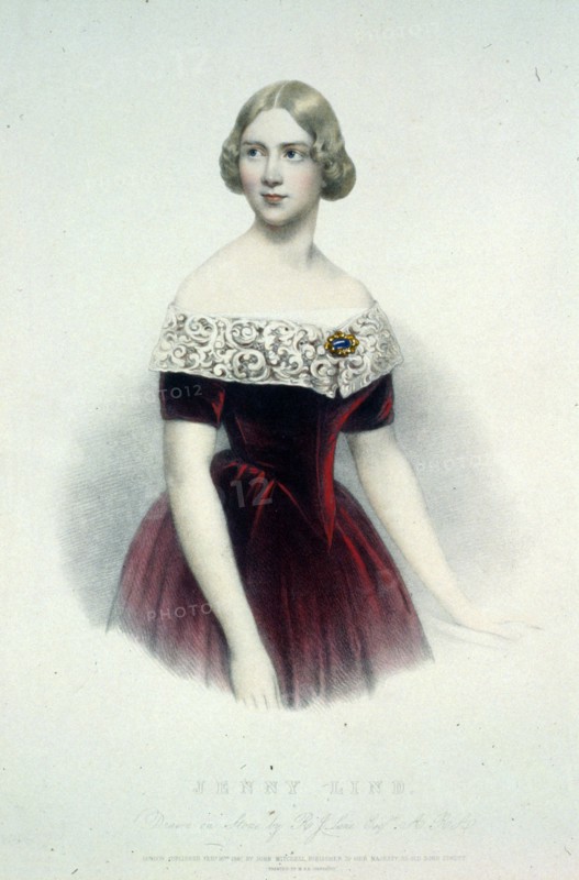 Swedish Opera Singer Johanna Maria Lind