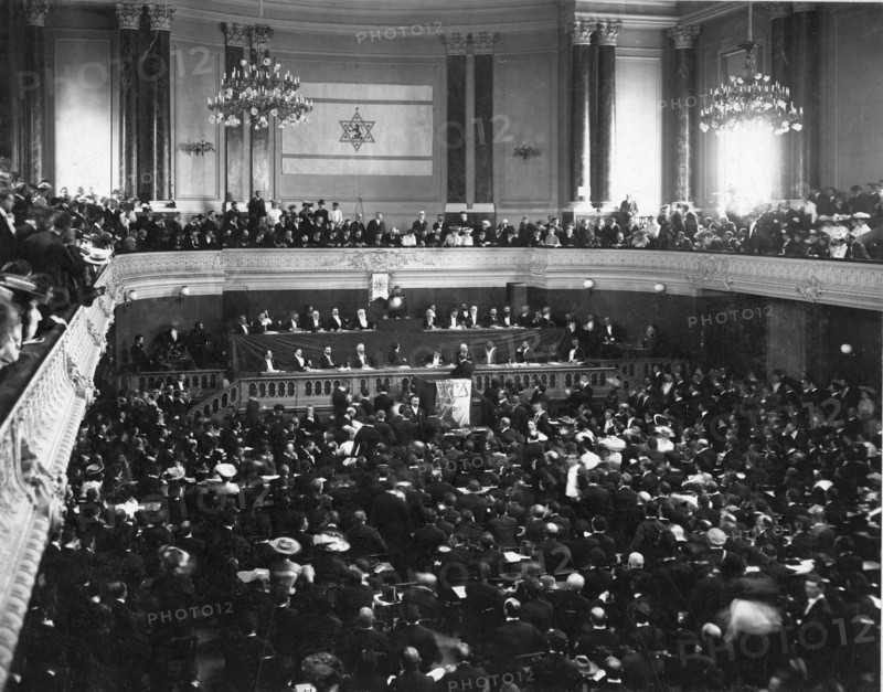 Photograph of the Zionist Congress Basle