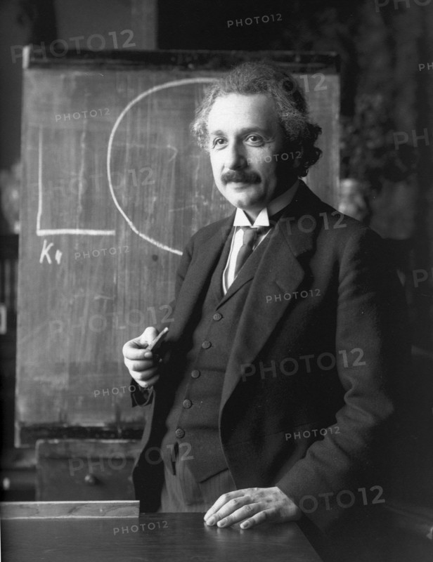 Photograph of Albert Einstein