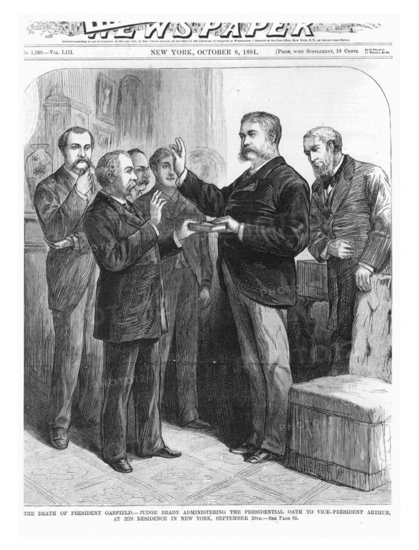 Chester Alan Arthur's Inauguration