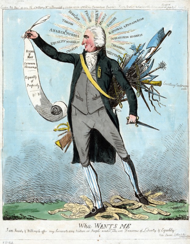 Print of Thomas Paine