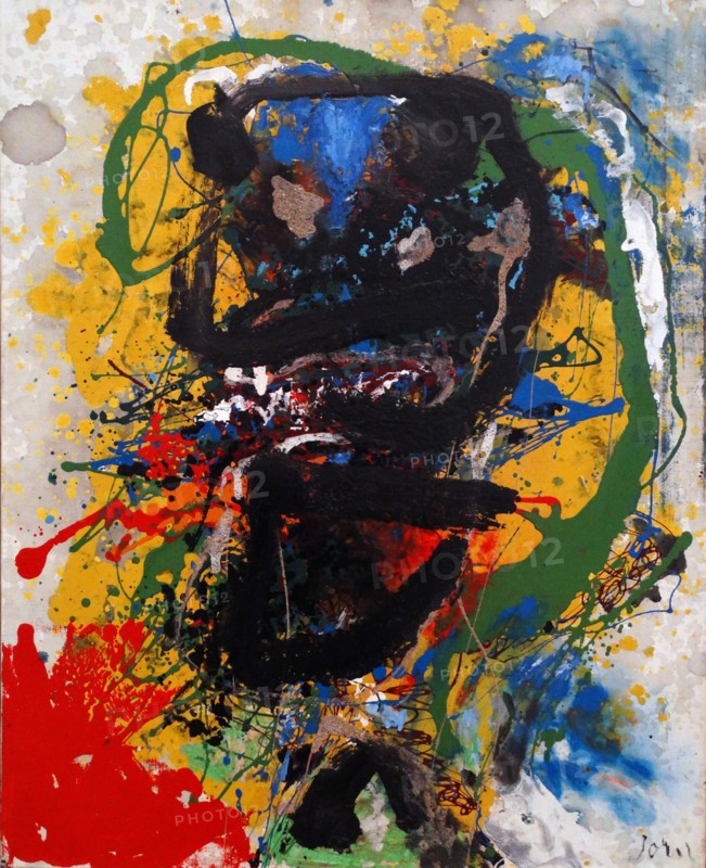The Traveller from Munich by Asger Jorn
