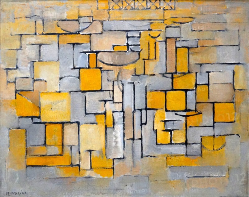 Painting No 8 by Piet Mondrian
