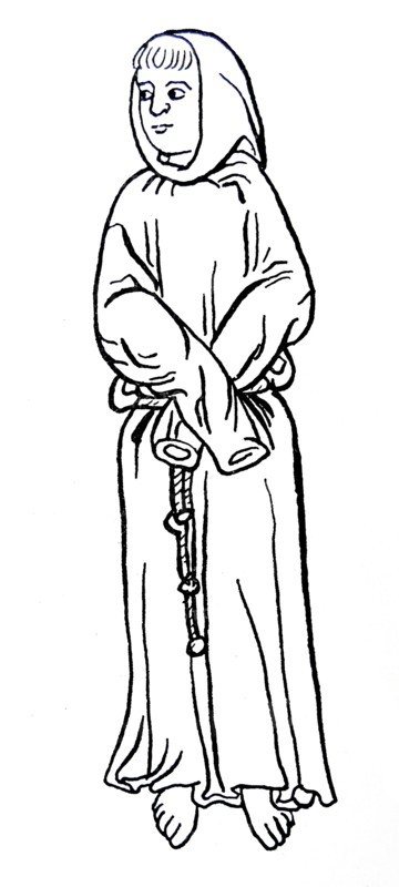 Line drawing of Brother William