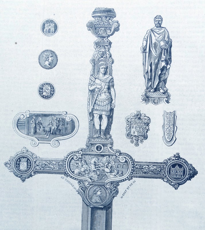 Sword of General Oudinot offered by the city of Lyon.