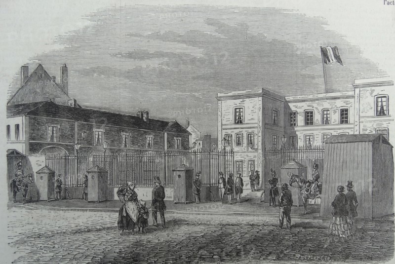 Illustration of a hotel in Dieppe