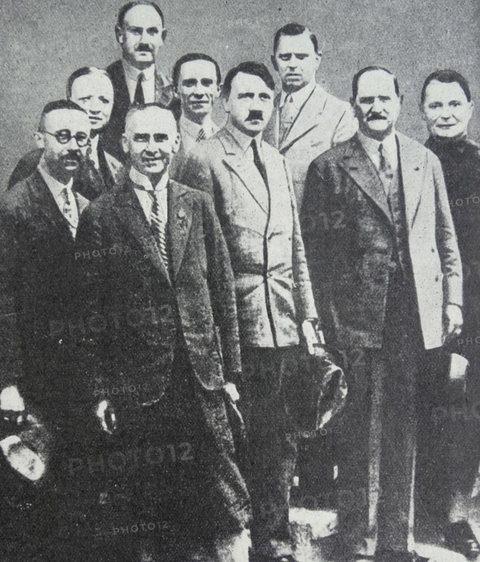 Photograph of the Nazi leaders before they came into power