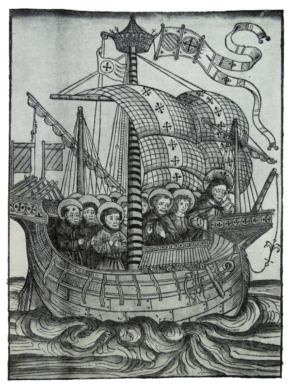woodcut from the Schatzbehalter by the master craftsman Michael Wohlgemuth (1434-1519), teacher of Albrecht Dürer.