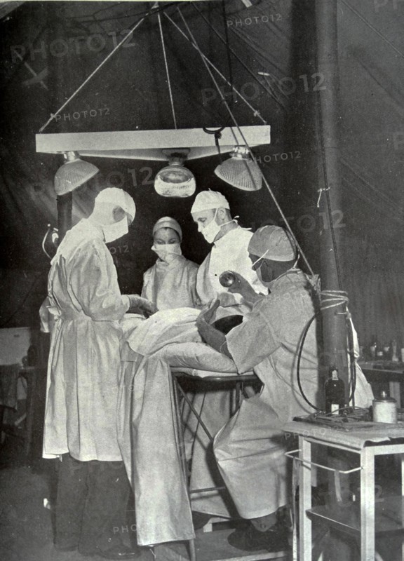Emergency operations during the war