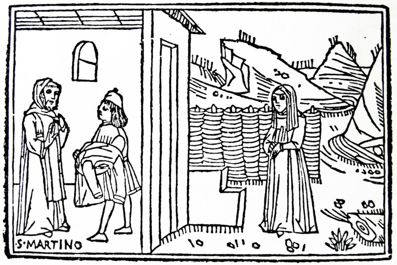 Vita di sancti padri, Italian woodcut 1497