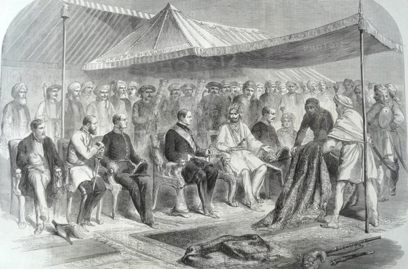 Interview at Sealkote, 1860