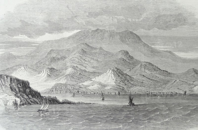 Messina, as seen from Calabria.