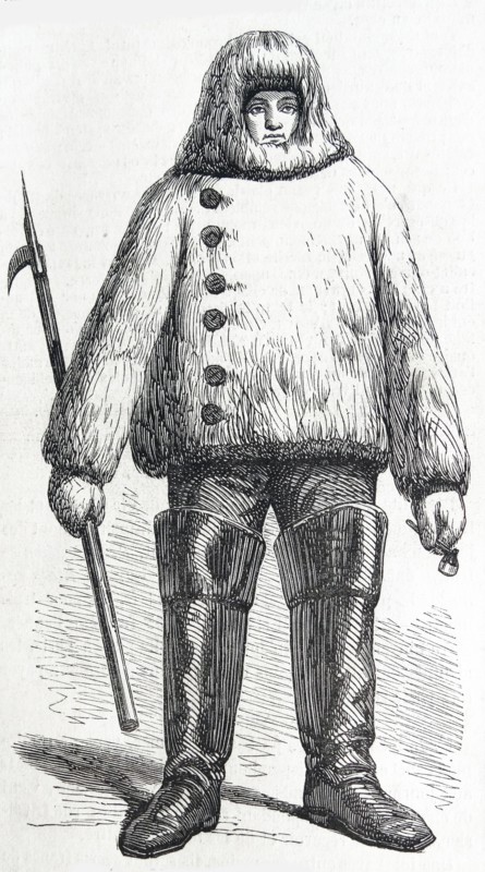 Costumes of sailors in the North Sea.