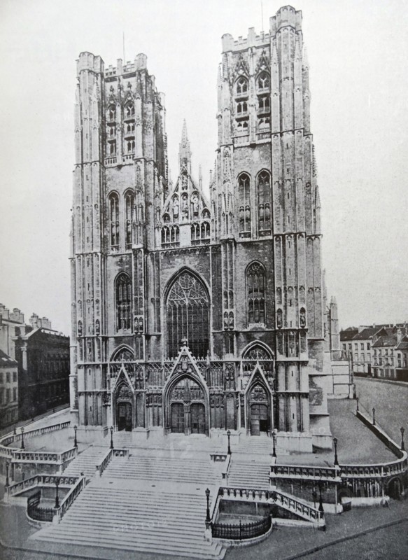The Great Church of St. Michael and Ste. Gudule, the focus of the national life of Brabant