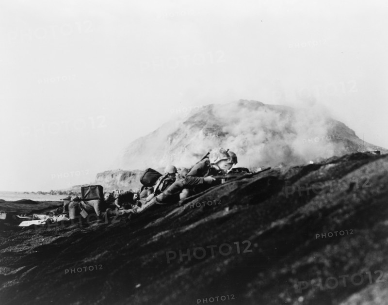 Marines land on Iwo Jima by 1945