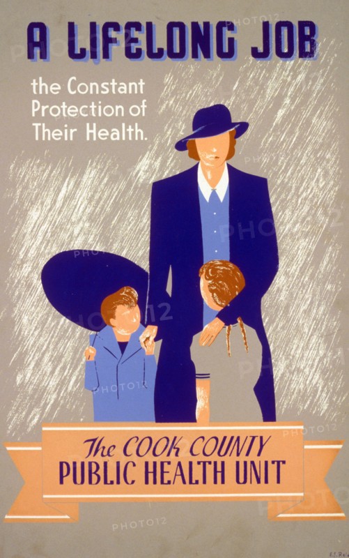 American public health nursing poster
