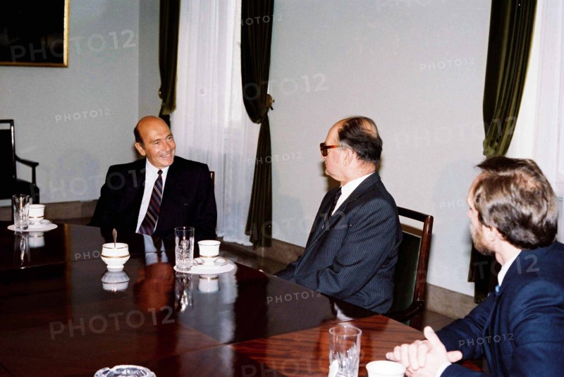 NATO Secretary General , meeting with President Wojciech Jaruzelski