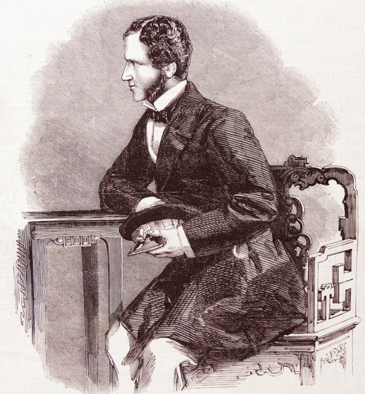 Engraving of Harry Smith Parkes