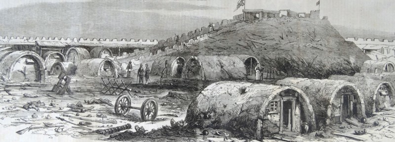 Engraving depicting the war in China