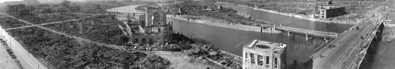 World War II, after the explosion of the atom bomb in August 1945Hiroshima