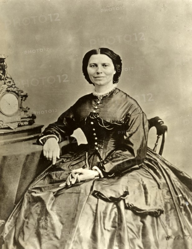 Photographic print of Clara Barton