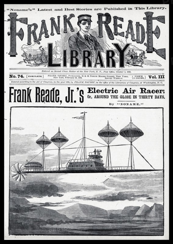Stories of Frank Reade and the Electric Air Racer 1894