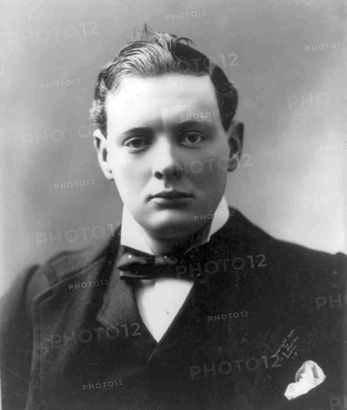 Photograph of Sir Winston Leonard Spencer-Churchill