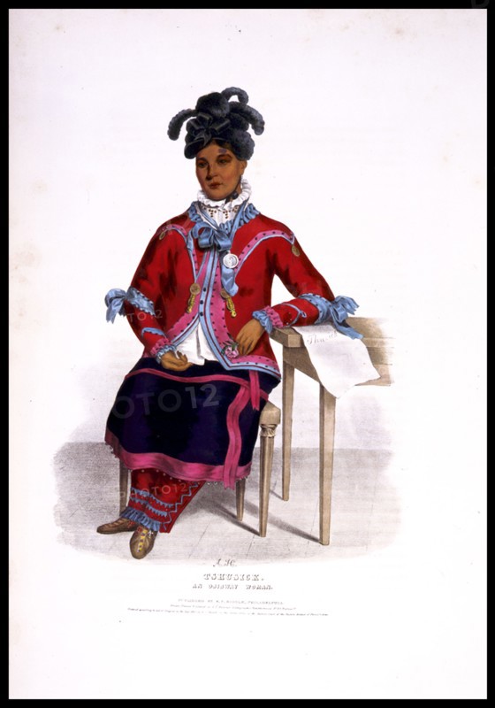 An Ojibway woman