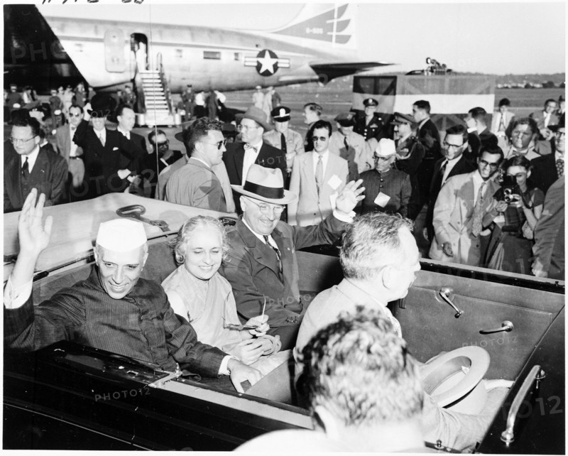 President Truman and Prime Minister Jawaharlal Nehru