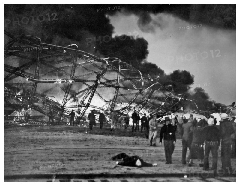 The airship Hindenburg