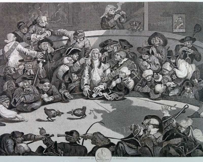 Engraving by William Hogarth