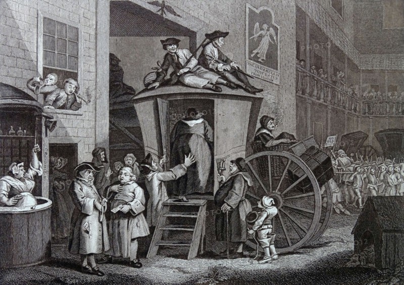 Engraving by William Hogarth